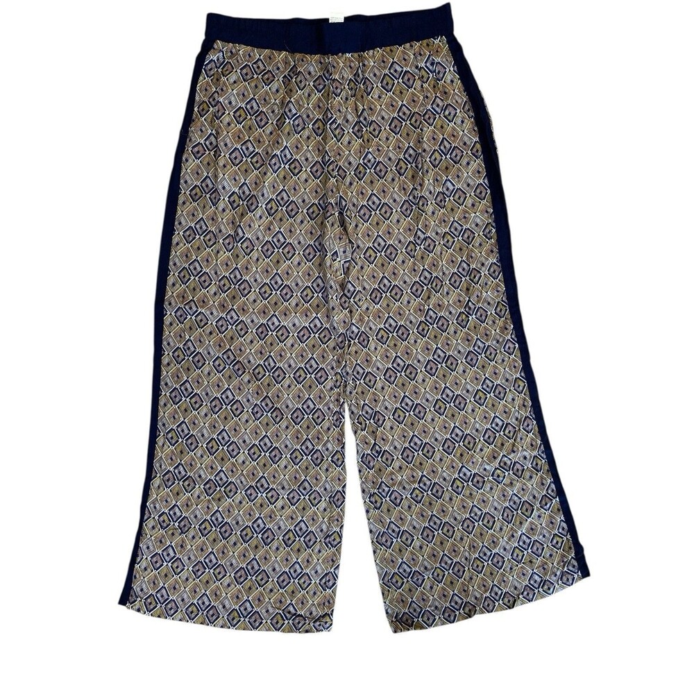 Matty M Sz XL Pants Womens NWT‎ Lightweight Pattern Wide Leg Palazzo Rayon
